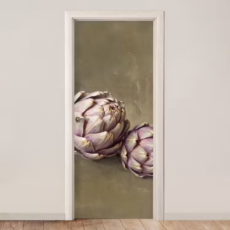 Deursticker - Groente - Stilleven - Schilderij - Groente - Stilleven - Schilderij deurposter klein