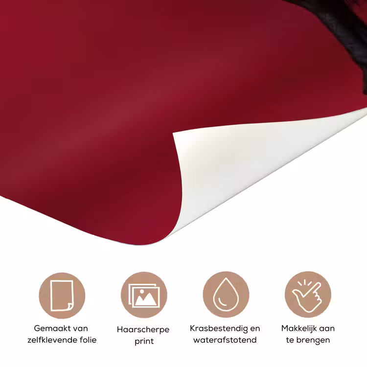 Hengst - Steigert - Rood deurposter klein -closeup_NL