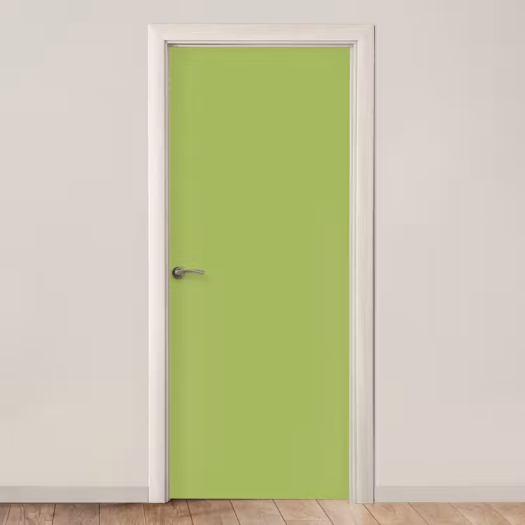 Lime - Glow - Groen deurposter klein 289 -3d_beige