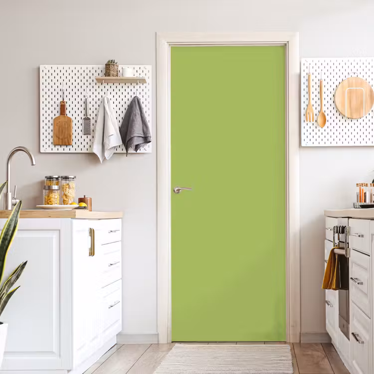 Lime - Glow - Groen deurposter klein 289 -sfeer5