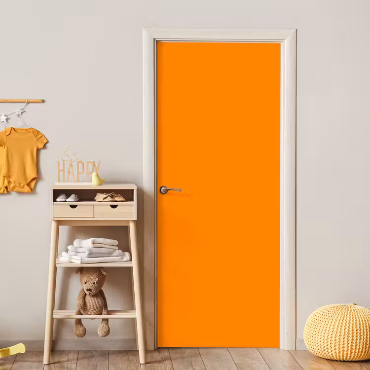 Marigold - Glow - Oranje deurposter klein 289 -sfeer4