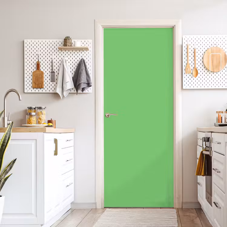 Meadow - Green - Groen deurposter klein 289 -sfeer5
