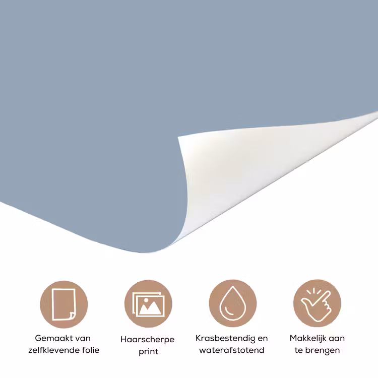 Mellow - Breeze - Blauw deurposter klein 289 -closeup_NL