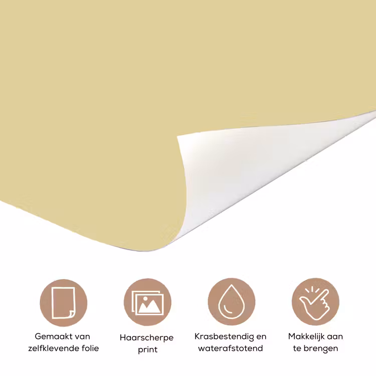 Mellow - Touch - Geel deurposter klein 289 -closeup_NL