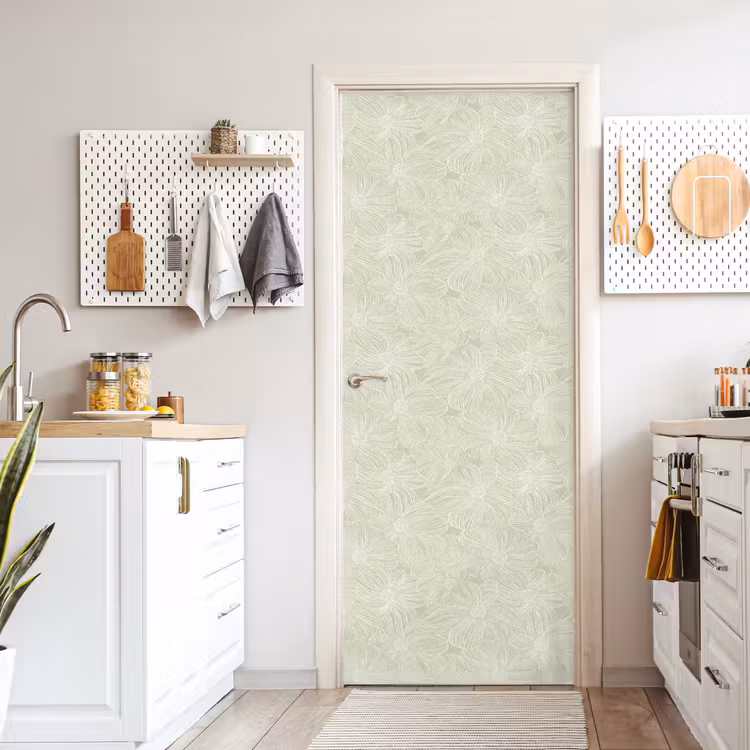 Sereen - Bloemen - Groen deurposter klein 289 -sfeer5