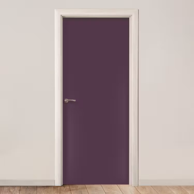 Midnight - Plum - Paars deurposter klein 289 -3d_beige
