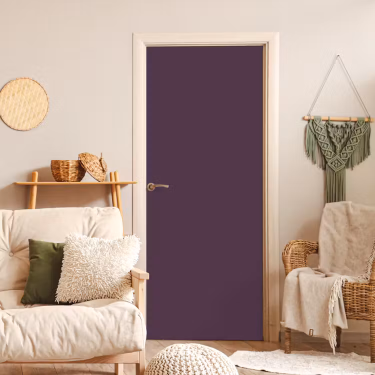 Midnight - Plum - Paars deurposter klein 289 -sfeer2