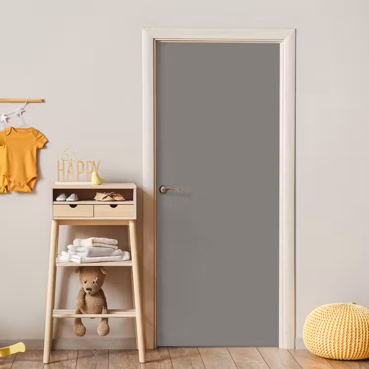 Mineral - Grey - Grijs deurposter klein 289 -sfeer4