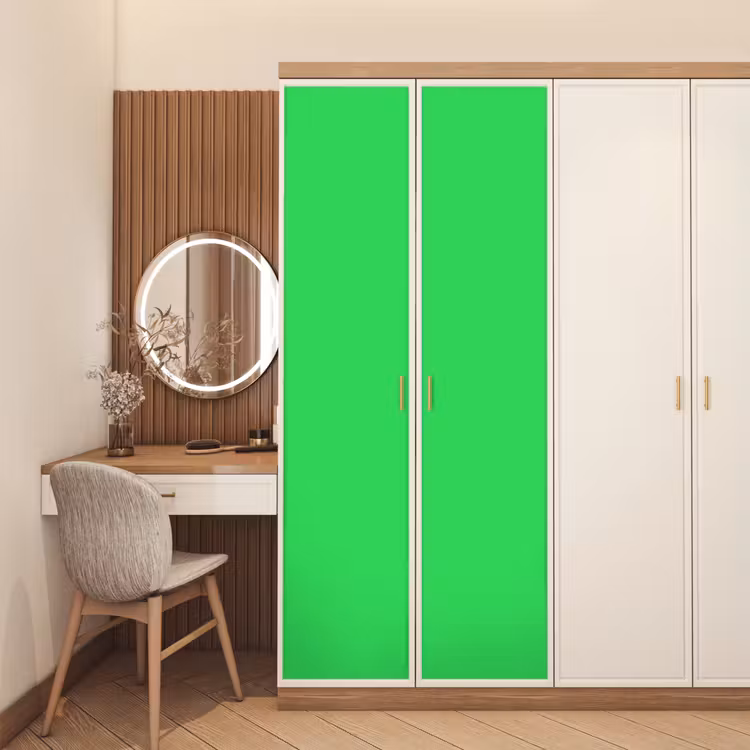 Mint - Green - Groen deurposter klein 289 -sfeer3
