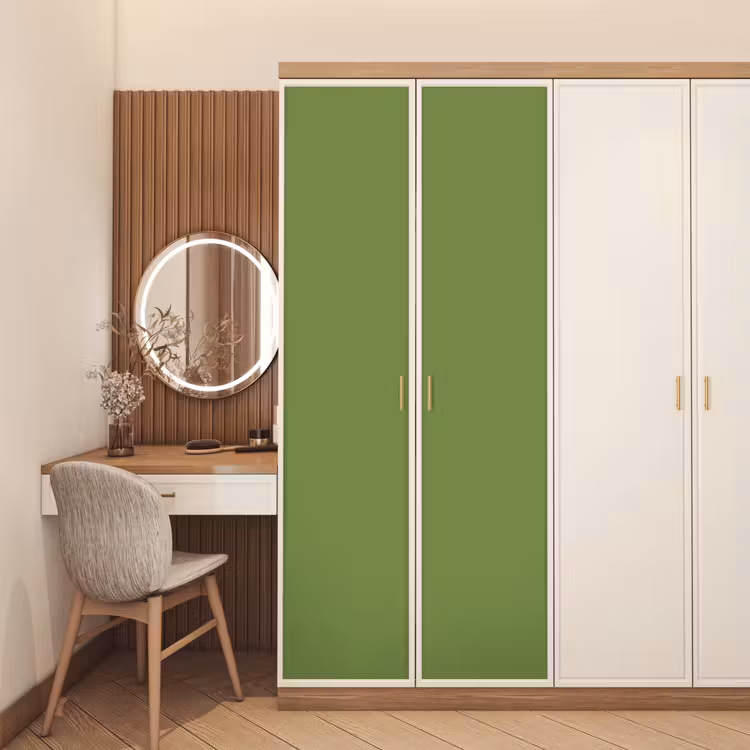 Moss - Green - Groen deurposter klein 289 -sfeer3