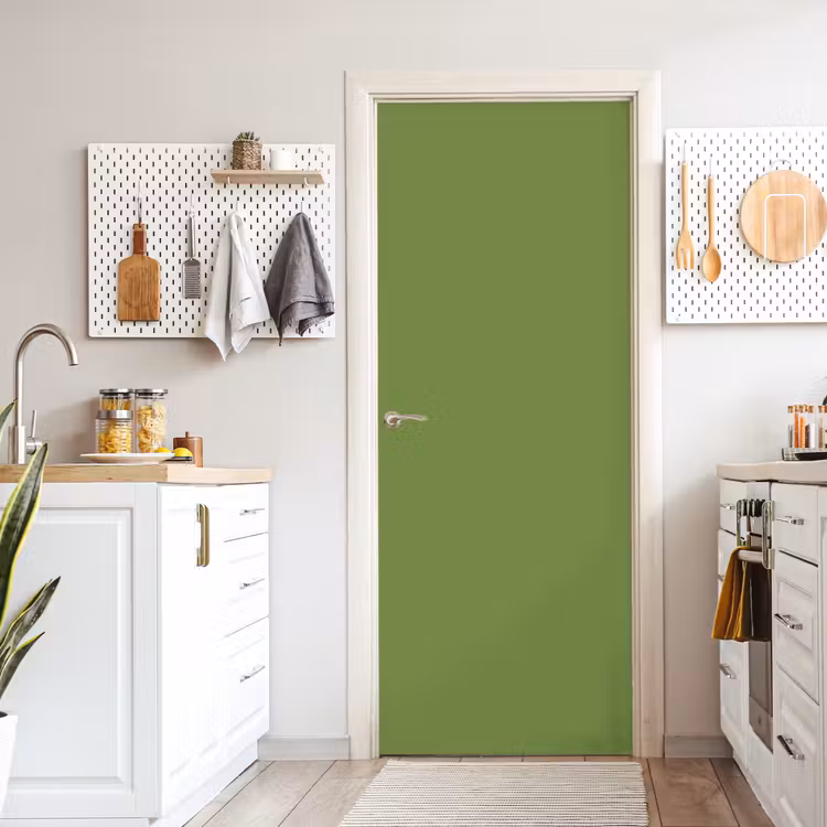 Moss - Green - Groen deurposter klein 289 -sfeer5