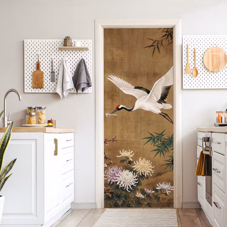 Oosters - Elegant - Kleurrijk deurposter klein -sfeer5