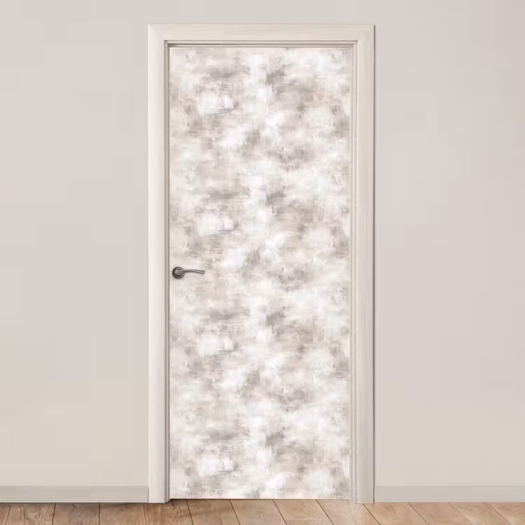 Organisch - Patroon - Gemêleerd deurposter klein 289 -3d_beige