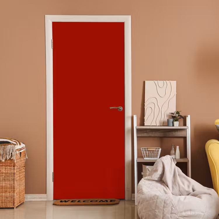 Oxblood - Maroon - Rood deurposter klein 289 -sfeer1