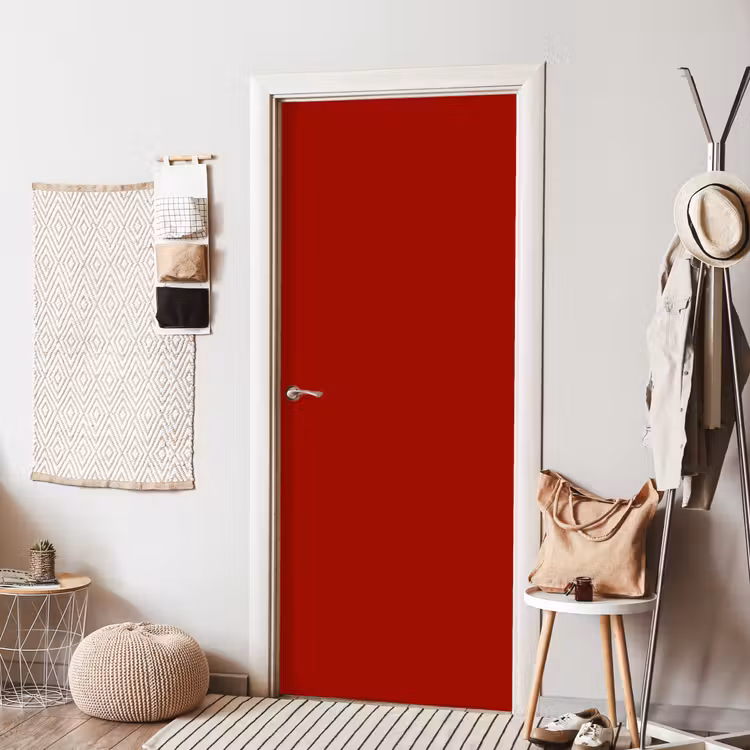 Oxblood - Maroon - Rood deurposter klein 289 -sfeer6