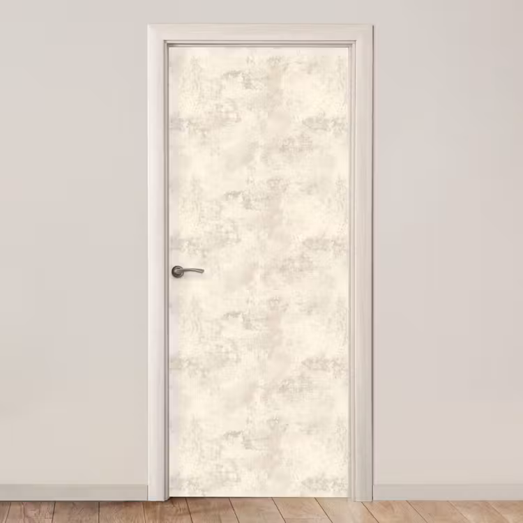 Patroon - Organisch - Beige deurposter klein 289 -3d_beige