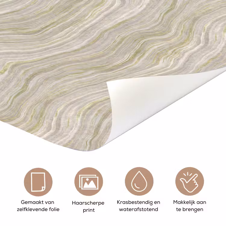Patroon - Sereen - Groen deurposter klein 289 -closeup_NL