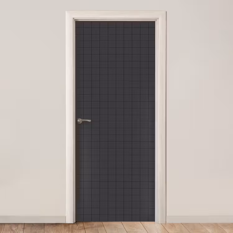 Patroon - Tegel - Antraciet deurposter klein 289 -3d_beige