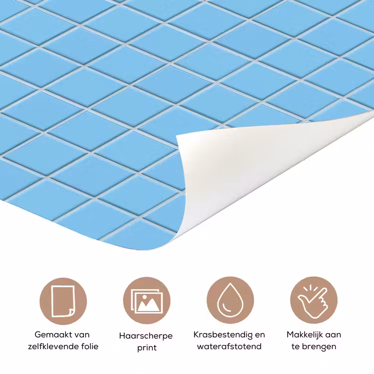 Patroon - Tegel - Pastel - Blauw deurposter klein 289 -closeup_NL