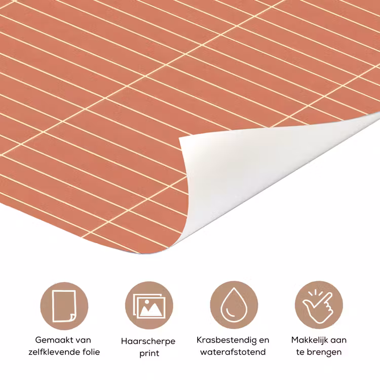 Patroon - Tegels - Terracotta deurposter klein 289 -closeup_NL