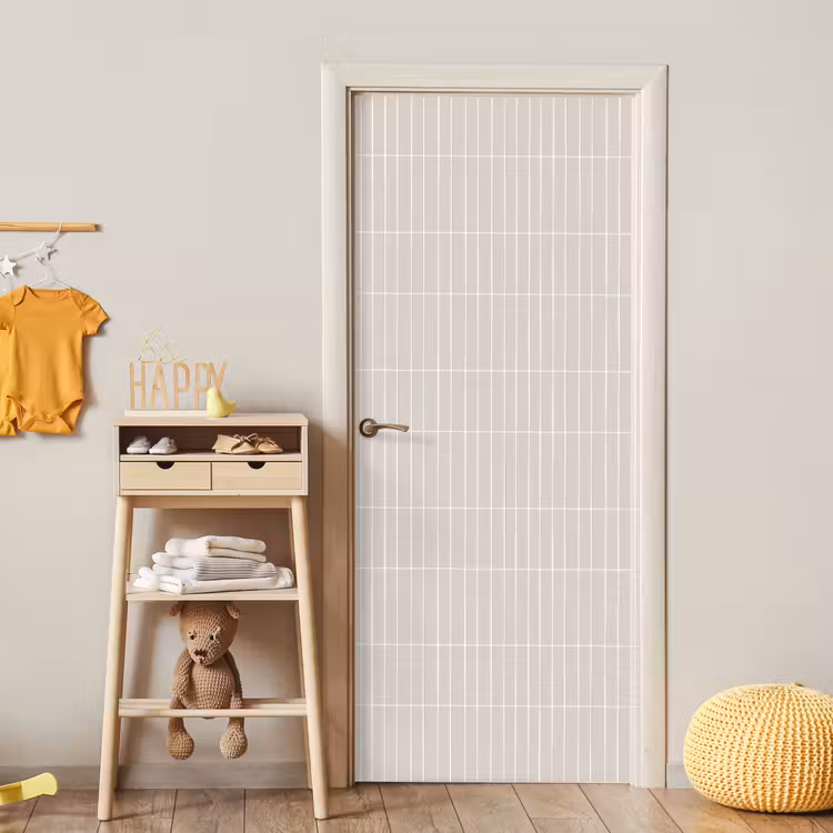 Patroon - Tegels - Zand deurposter klein 289 -sfeer4