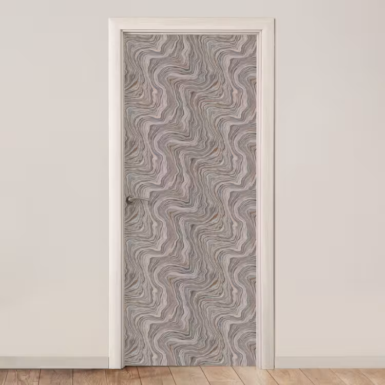 Patroon - Textuur - Grijs deurposter klein 289 -3d_beige