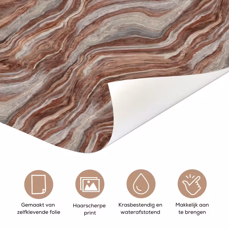 Patroon - Zandsteen - Travertijn deurposter klein 289 -closeup_NL