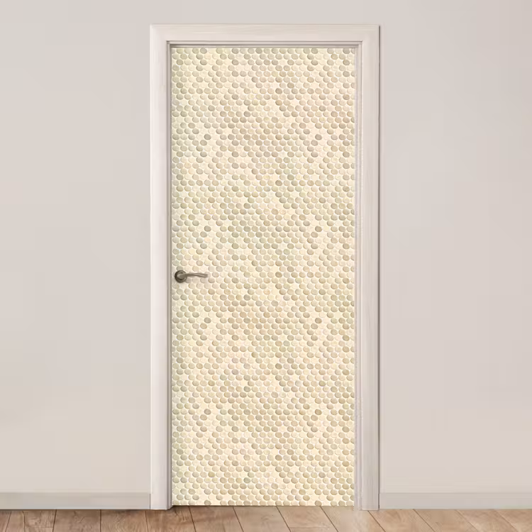 Penny - Mozaïek - Zand deurposter klein 289 -3d_beige