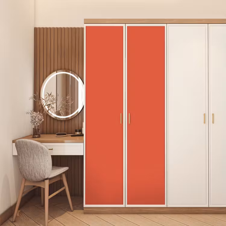 Rustic - Clay - Oranje deurposter klein 289 -sfeer3