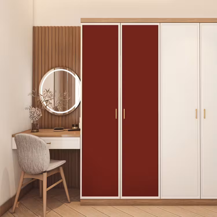 Rustic - Terracotta - Rood deurposter klein 289 -sfeer3