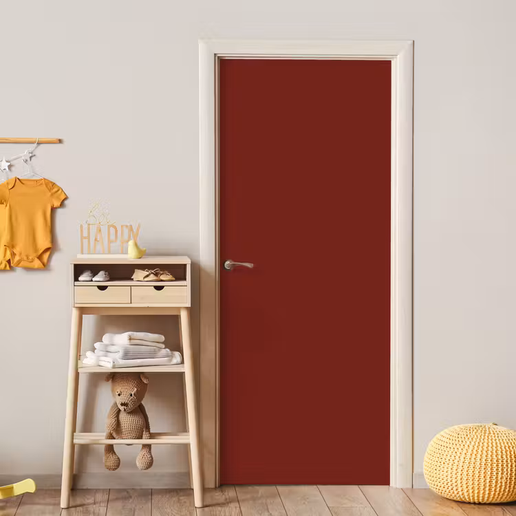 Rustic - Terracotta - Rood deurposter klein 289 -sfeer4