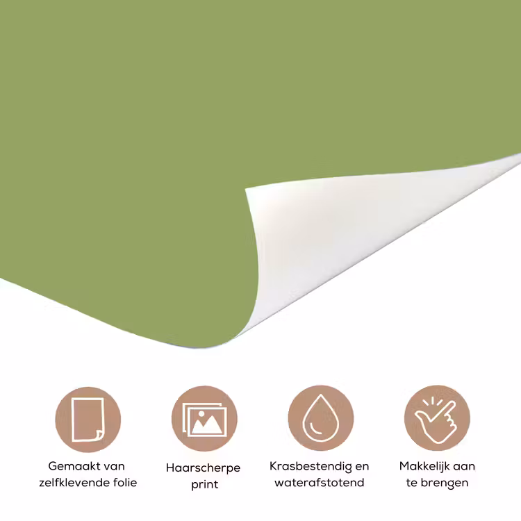 Sage - Green - Groen deurposter klein 289 -closeup_NL