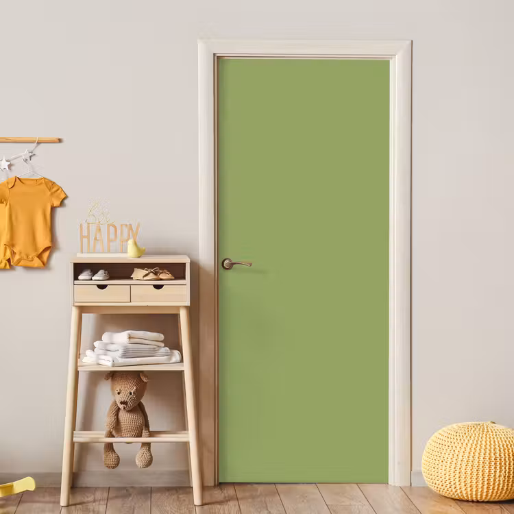 Sage - Green - Groen deurposter klein 289 -sfeer4