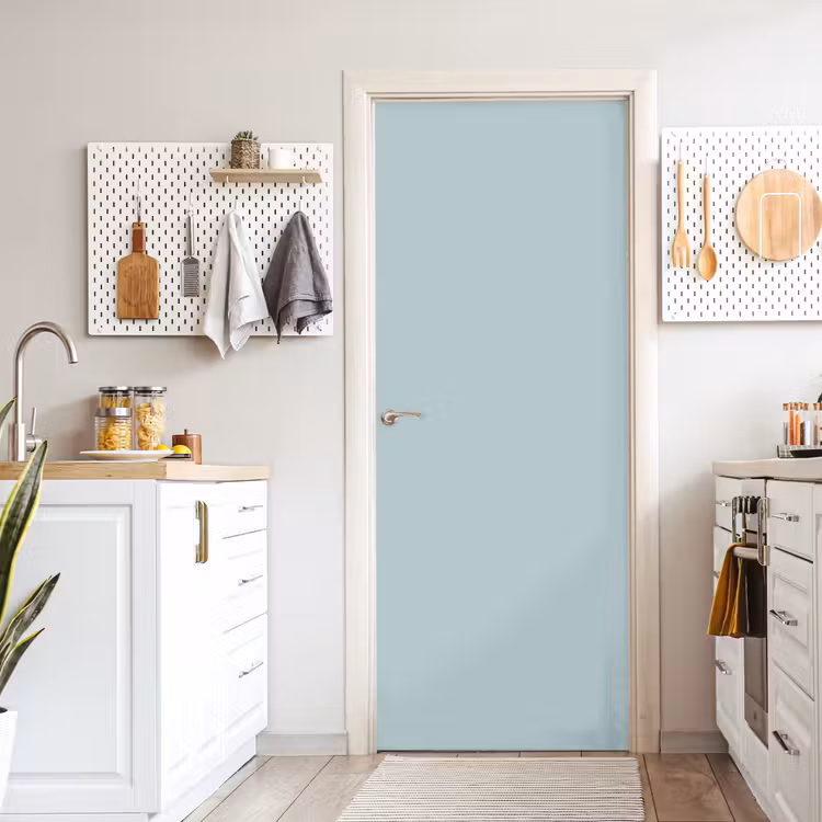 Slate - Blue - Blauw deurposter klein 289 -sfeer5