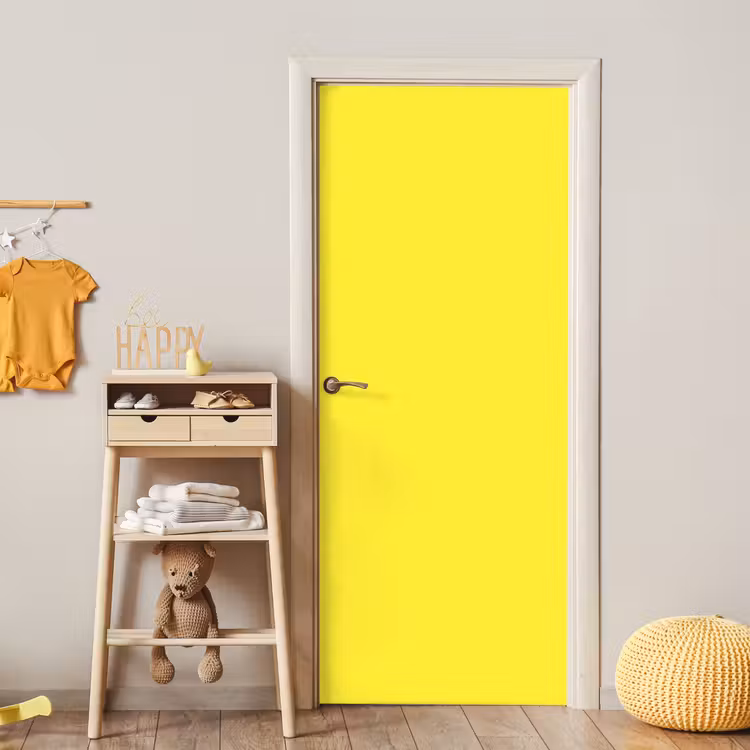 Soft - Custard - Geel deurposter klein 289 -sfeer4