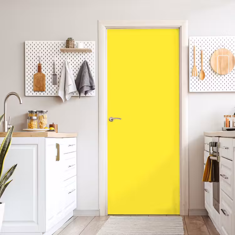 Soft - Custard - Geel deurposter klein 289 -sfeer5