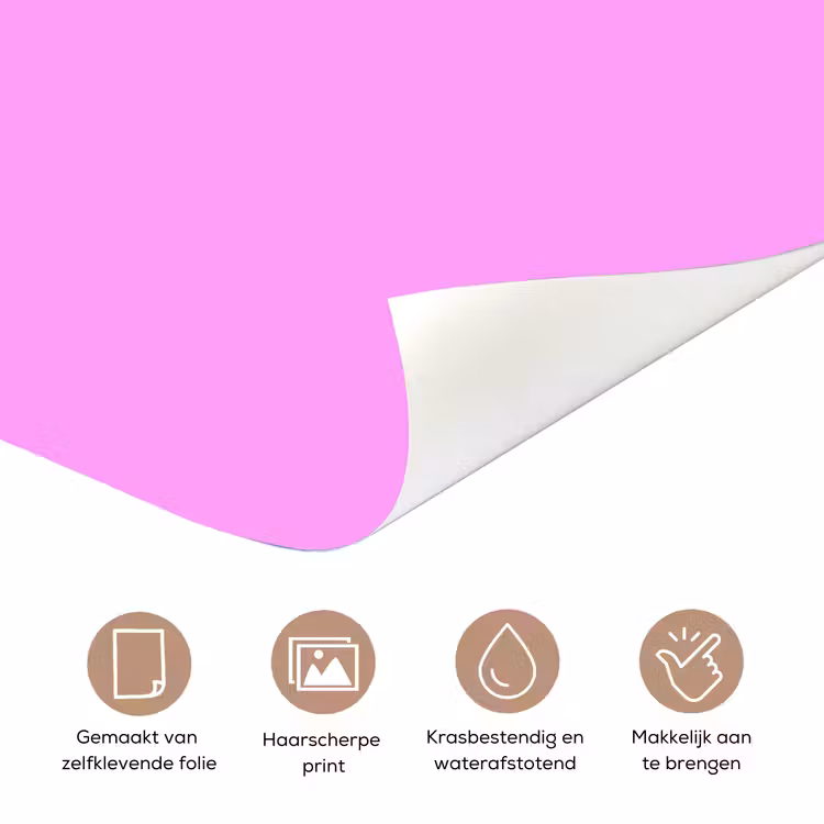 Soft - Lavender - Roze deurposter klein 289 -closeup_NL