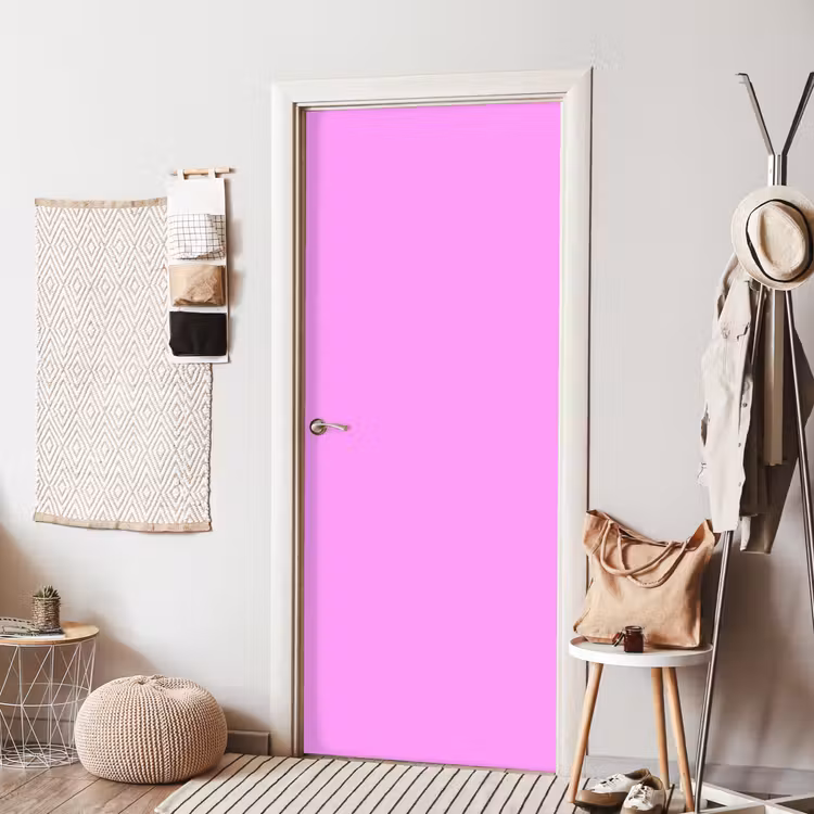 Soft - Lavender - Roze deurposter klein 289 -sfeer6