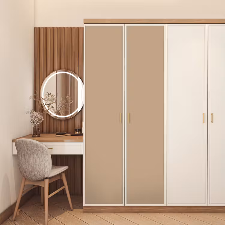 Soft - Taupe - Bruin deurposter klein 289 -sfeer3