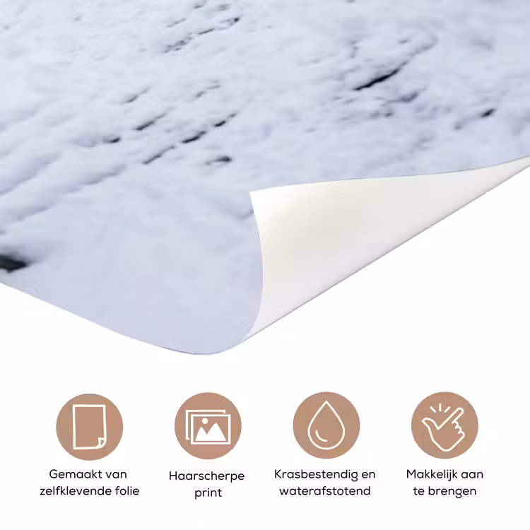 Steiger - Meer - Sneeuw - Bergen - Rustgevend deurposter klein -closeup_NL
