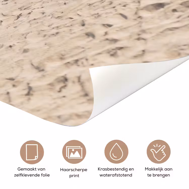 Strand - Stoelen - Parasol deurposter klein -closeup_NL