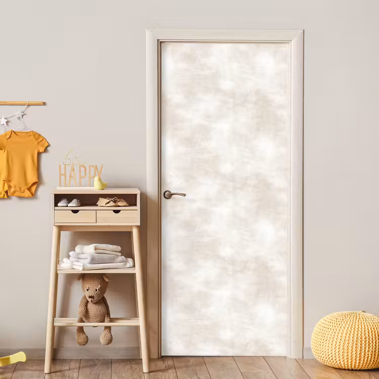 Subtiel - Structuur - Beige deurposter klein 289 -sfeer4