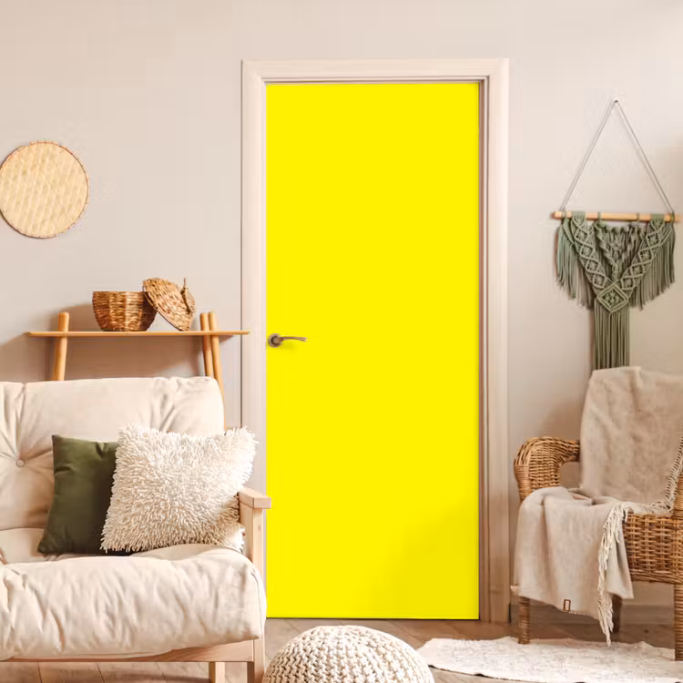 Sunshine - Glow - Geel deurposter klein 289 -sfeer2