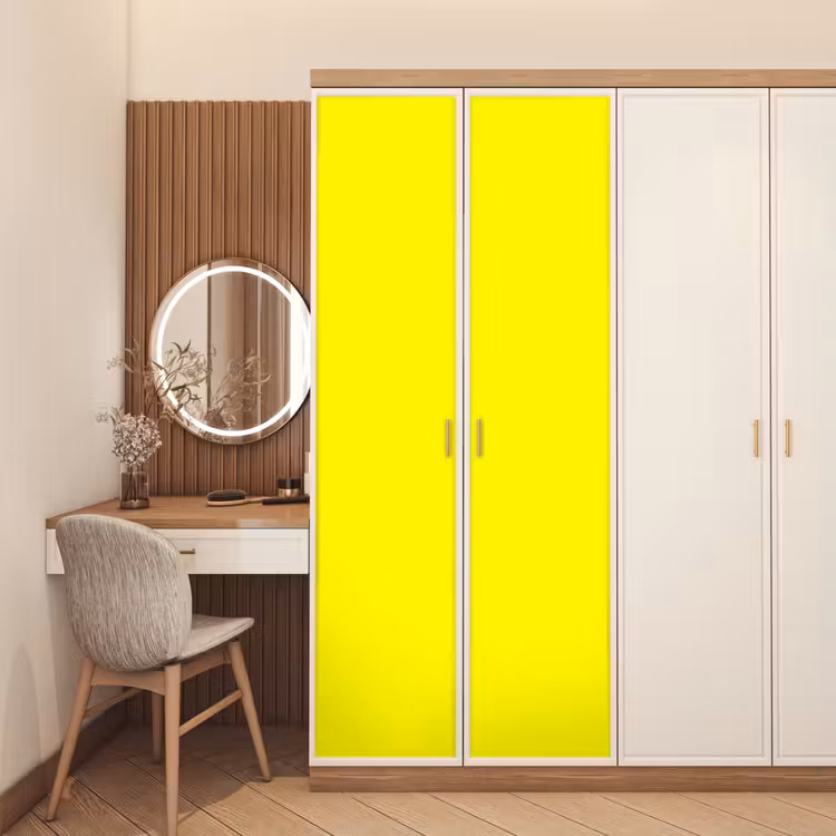 Sunshine - Glow - Geel deurposter klein 289 -sfeer3