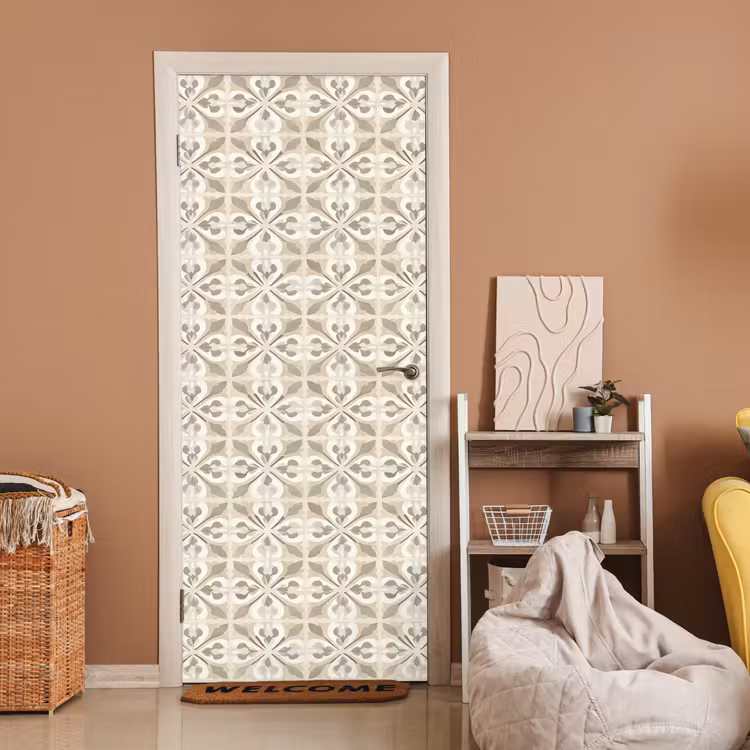 Tegel - Motief - Beige deurposter klein 289 -sfeer1