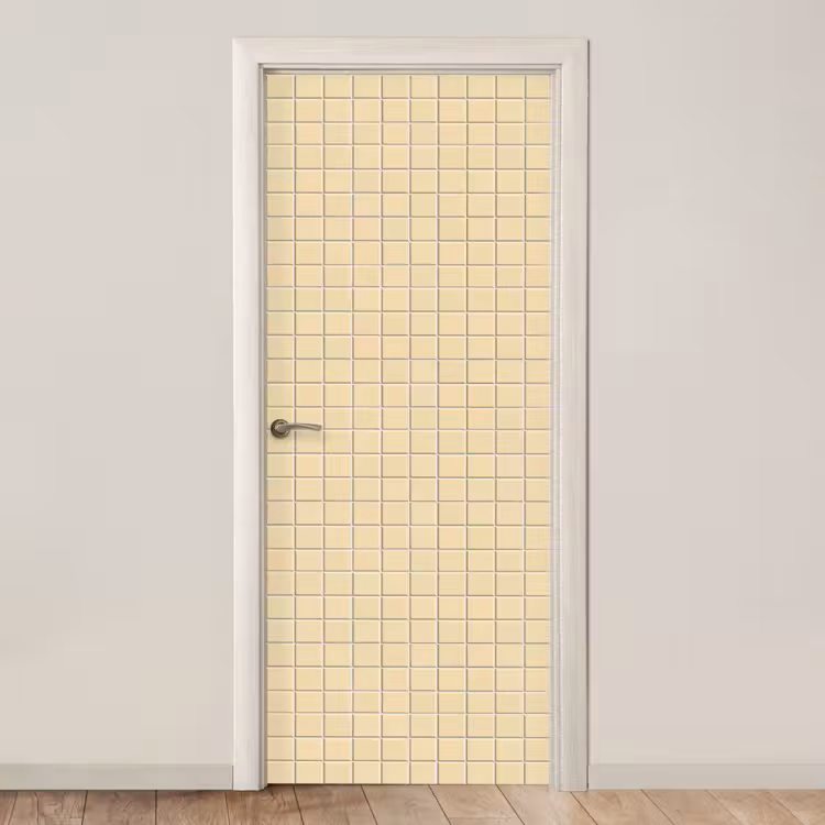 Tegels - Patroon - Crème deurposter klein 289 -3d_beige
