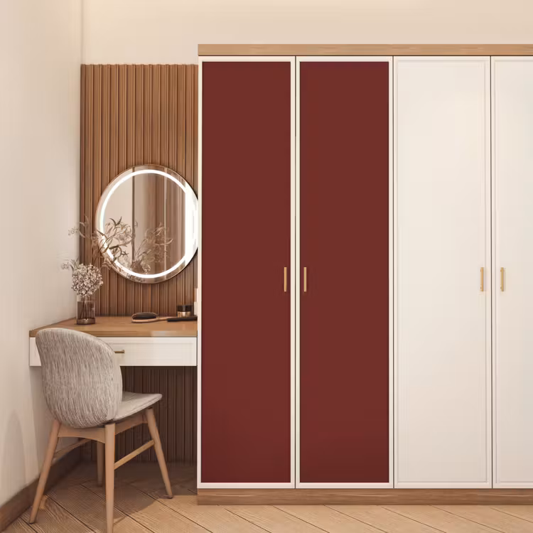 Valentine - Velvet - Rood deurposter klein 289 -sfeer3
