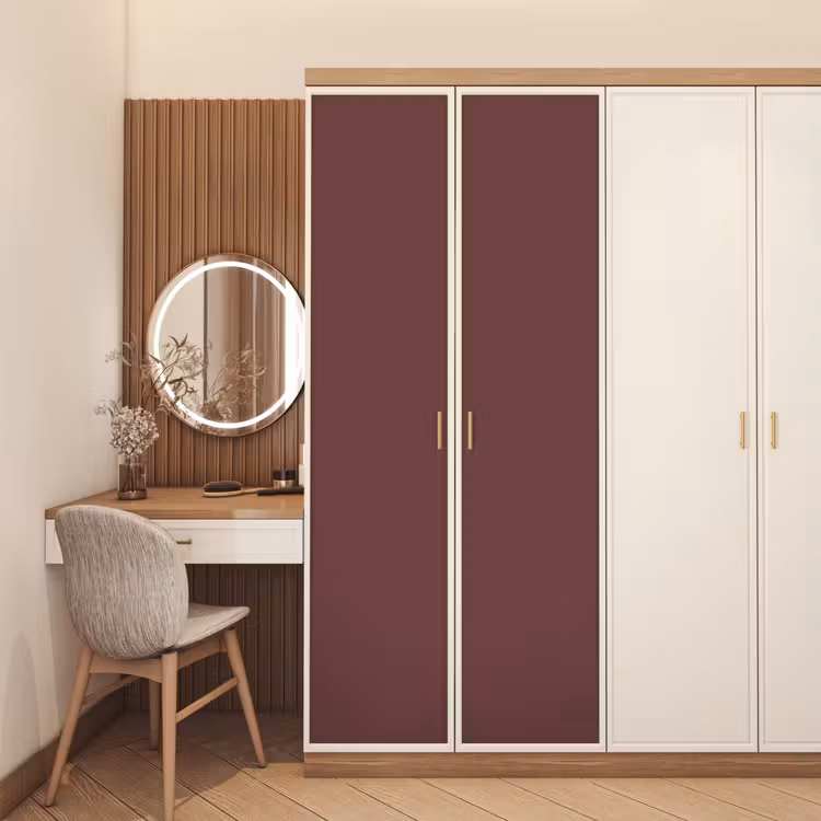 Velvet - Merlot - Rood deurposter klein 289 -sfeer3