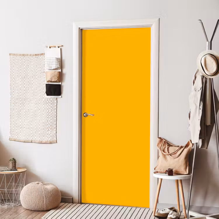 Vivid - Amber - Geel deurposter klein 289 -sfeer6