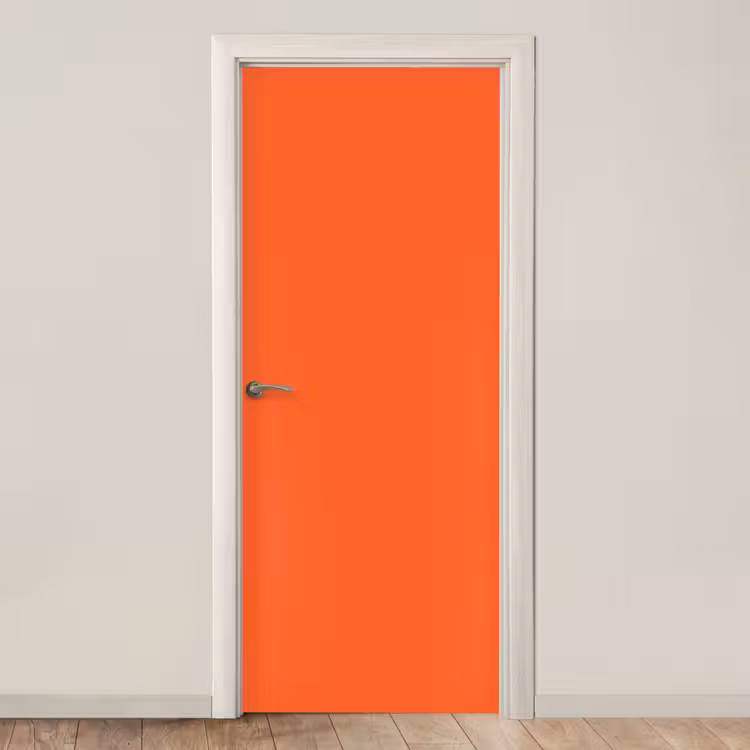 Vivid - Amber - Oranje deurposter klein 289 -3d_beige